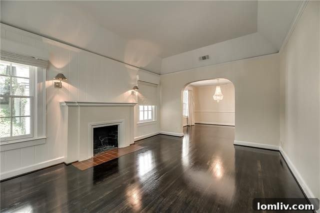 Charming Living Room Tudor Home