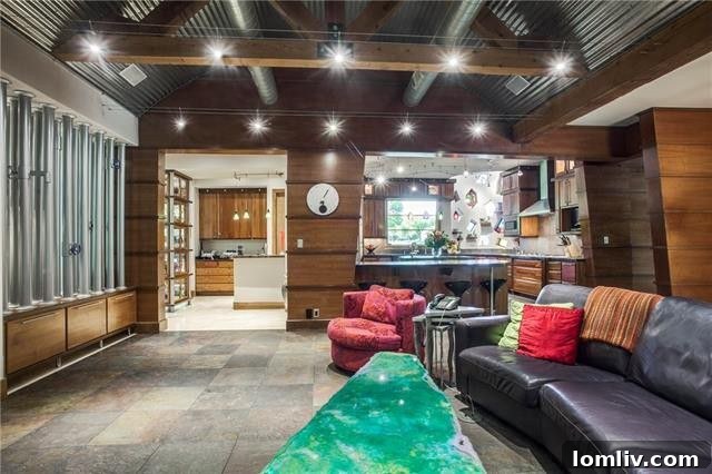 Natural Flow Between Living Spaces