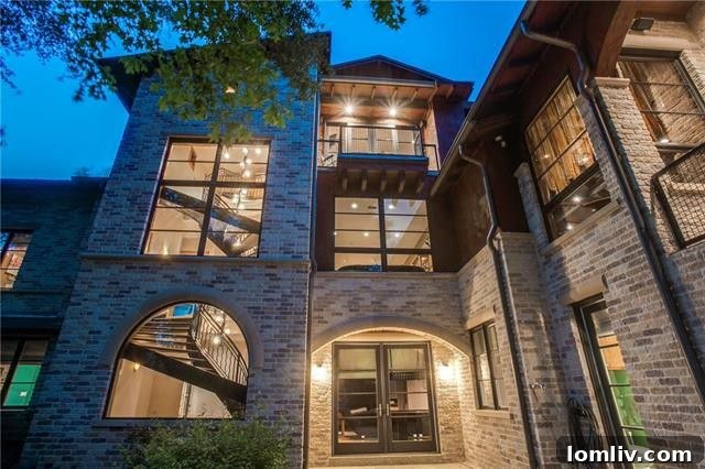 Back Exterior Views of the Coppell House