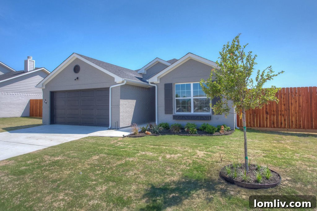 Painted brick exterior home on Shane Avenue, a timeless and appealing design choice.