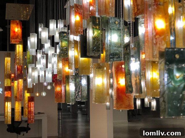 These colorful glass pendants by Galilee Lighting are a fresh approach to using color in light fixtures