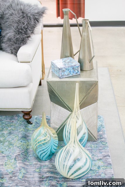 Coastal blues continue to be a strong look and accessories are an easy way to add this trend to your own home.
