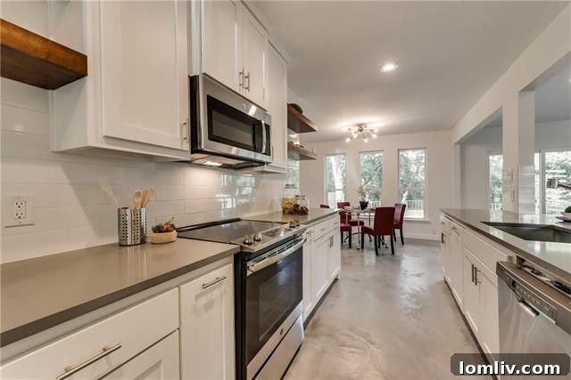 Shaker Cabinets Quartz Countertops
