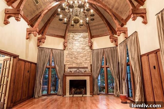 Formal Dining Room with Chandelier and Classic Decor