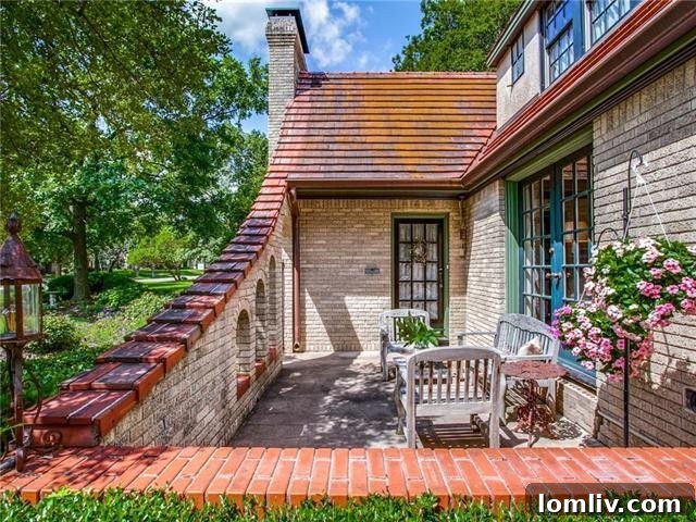 Clifford Hutsell Tudor Home at 7203 Lakewood Blvd