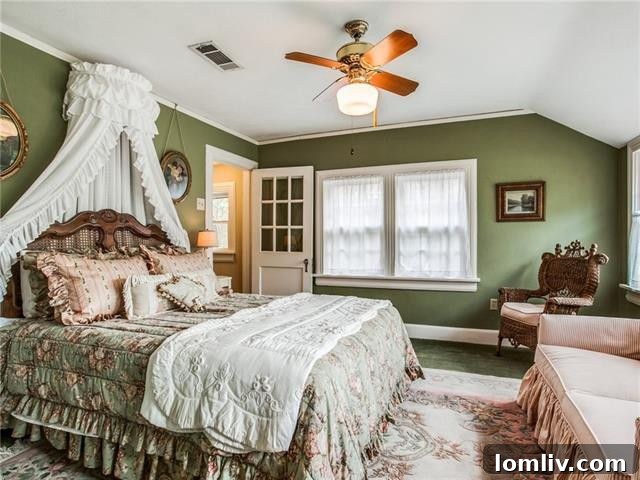 Spacious secondary bedroom with natural light