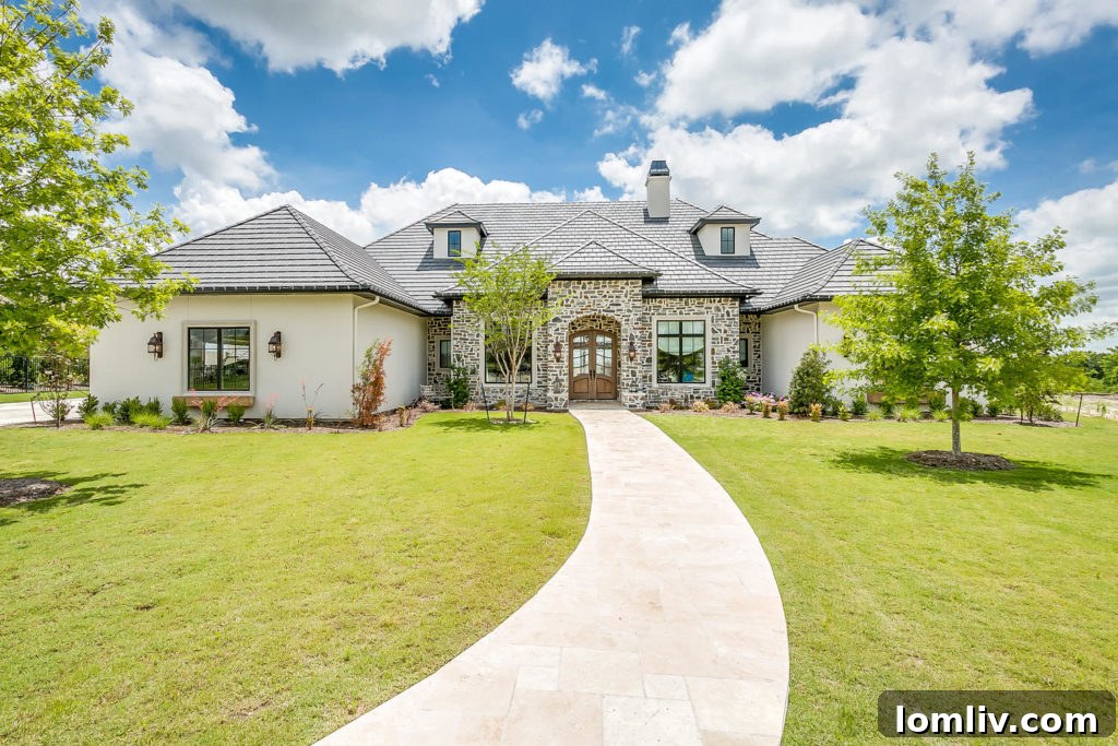 5205 Caliza Court: The Epitome of a Builder's Personal Home in La Cantera at Team Ranch, Fort Worth