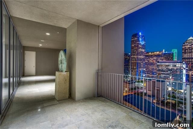 Dallas Downtown High Life or Smart Choices 7 Lavish Master Bathroom with Dual Vanities in Luxury Dallas Condo