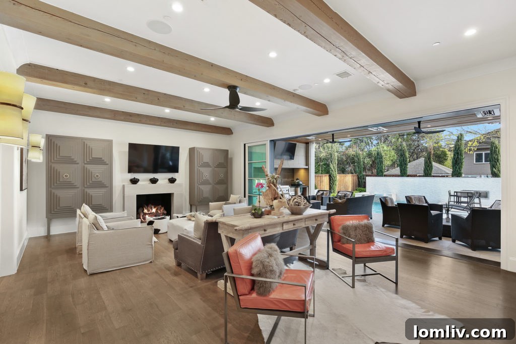 Luxurious Master Bedroom with Large Windows