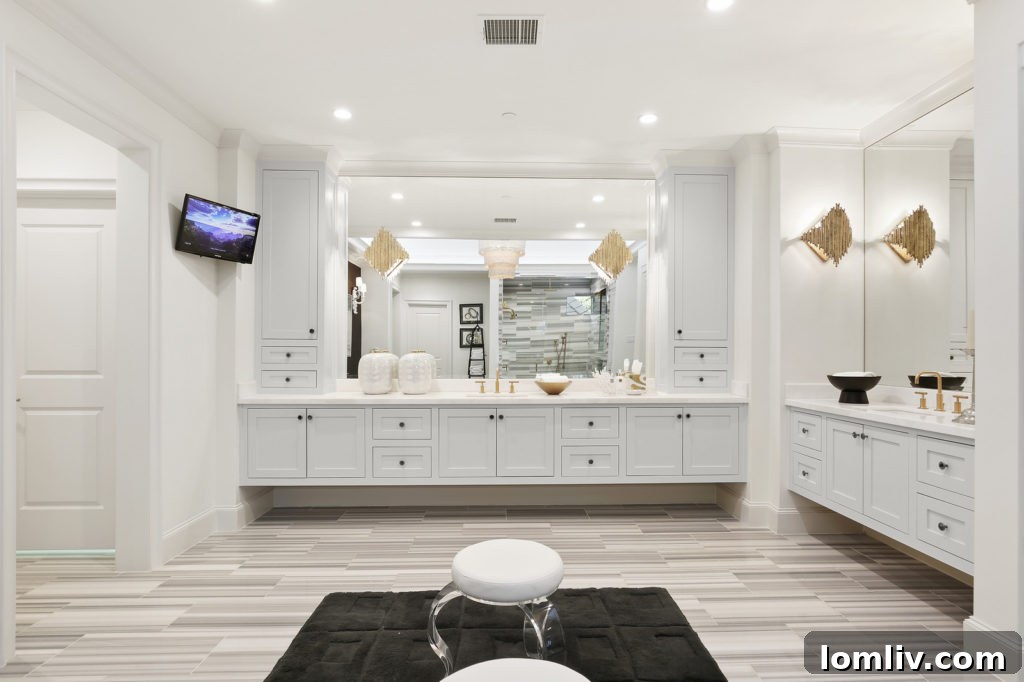 Bright and Functional Laundry Room with Ample Storage