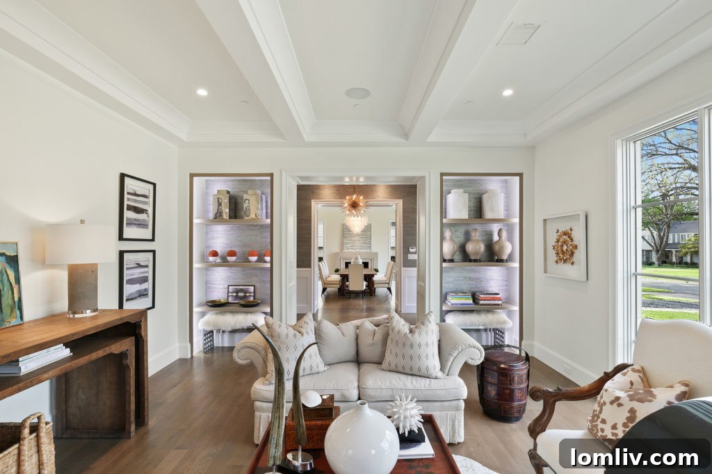 Gourmet Kitchen with High-End Appliances and Island Seating