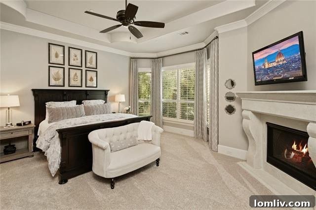 A state-of-the-art gourmet kitchen featuring commercial-grade stainless steel appliances, a large central island, and custom cabinetry