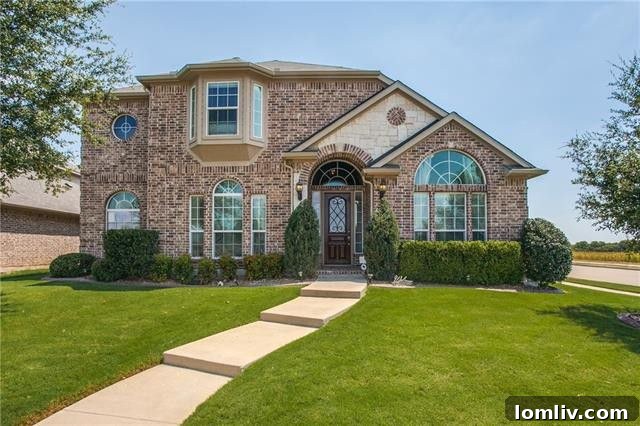 The charming exterior of the upgraded family home at 11321 Glen Rose Dr, highlighting its appealing corner lot