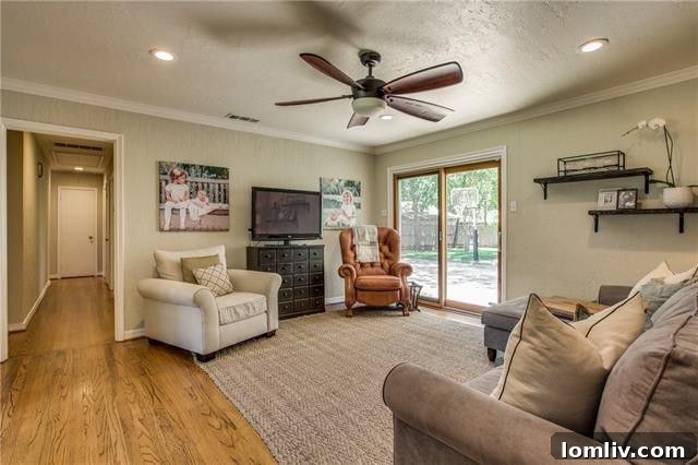 Third bedroom with ample space and window views