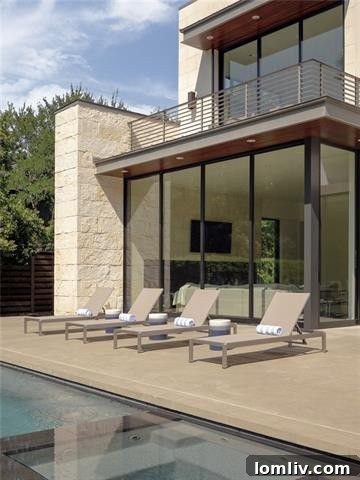 Tomorrow's Home Today: Preston Hollow Texas Modern 26 Outdoor Shower in Luxury Backyard
