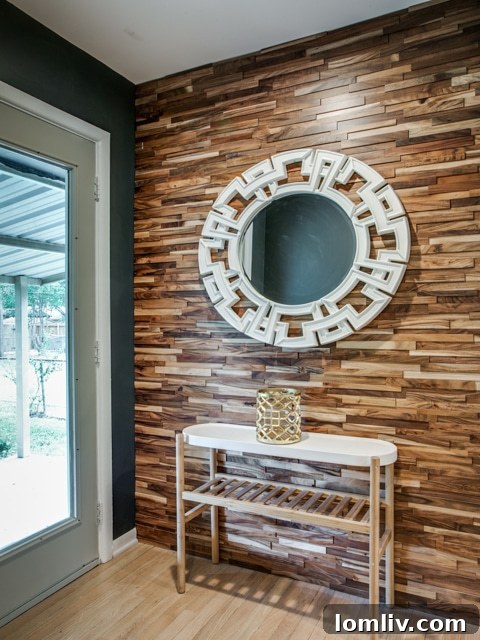 Elegant lighting fixture in dining area