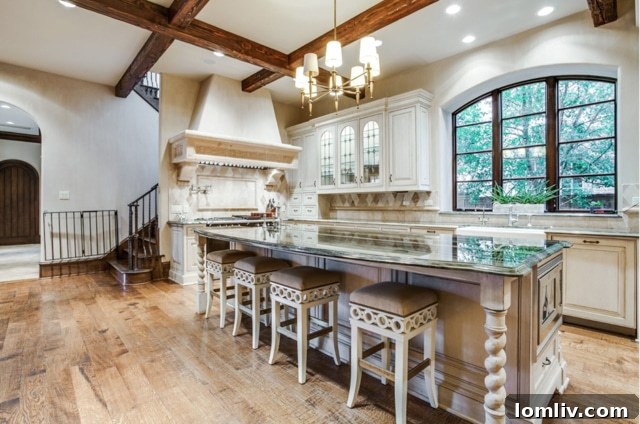 High-end kitchen featuring custom cabinets and a Lacanche French range