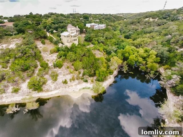 Charming lakeside home nestled in greenery at 3009 Geronimo Trail, Austin, TX, a perfect second shelter opportunity.