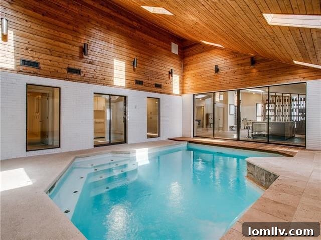 Lounge Area Adjacent to Indoor Pool