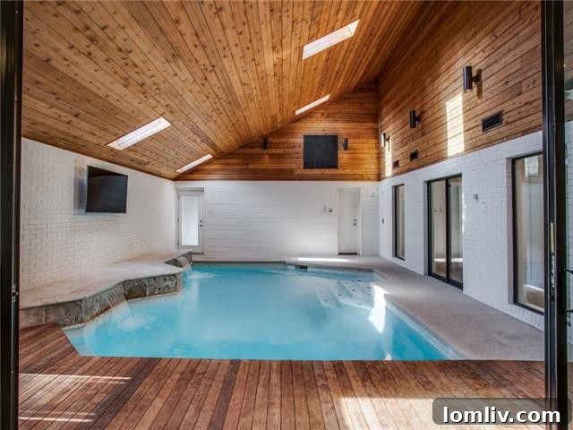 Another Perspective of the Indoor Pool Oasis