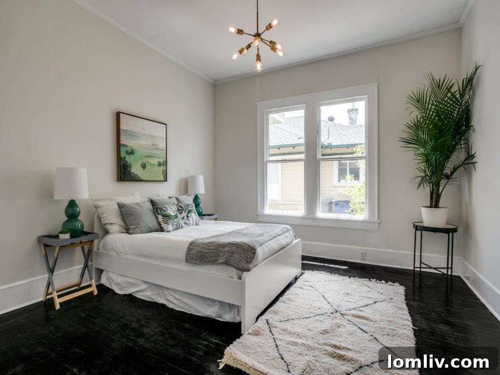 5840 Belmont Avenue Dallas - Master Bedroom with Natural Light