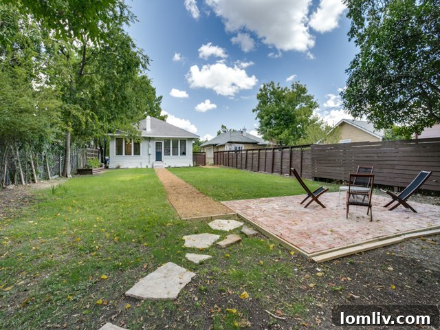 5840 Belmont Avenue Dallas - Inviting Home Exterior at Sunset