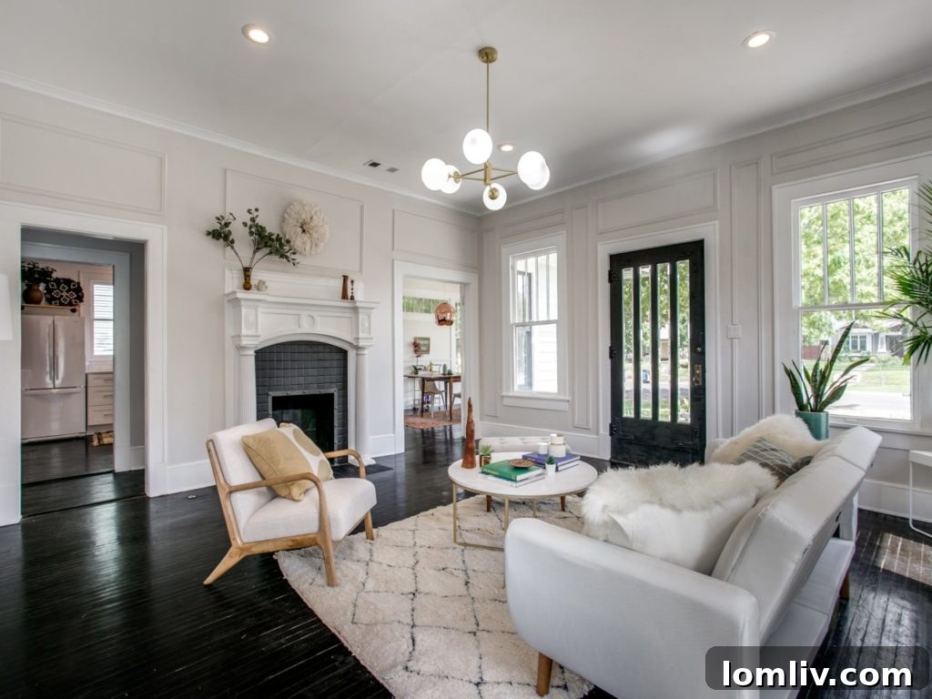 5840 Belmont Avenue Dallas - Modern Kitchen with White Quartz