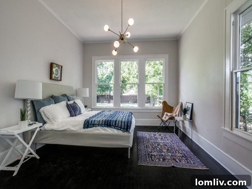 5840 Belmont Avenue Dallas - Open Plan Living and Dining Area