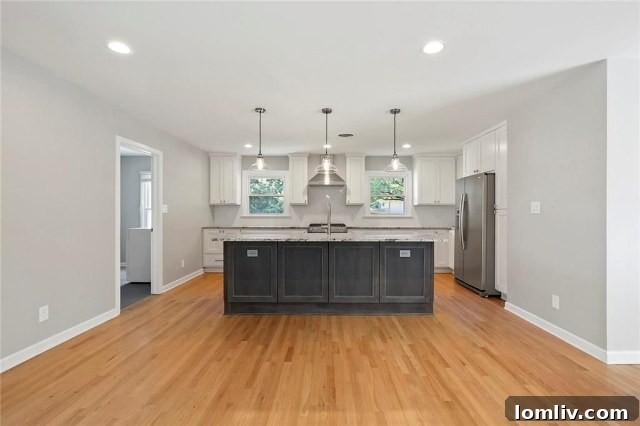 Wild Valley Combo Exterior - Modern Kitchen with White Cabinets