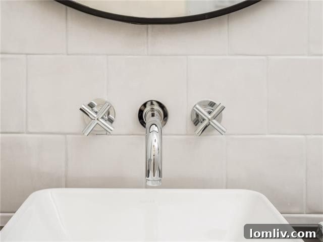 Elegant Bathroom with Freestanding Tub and Modern Design