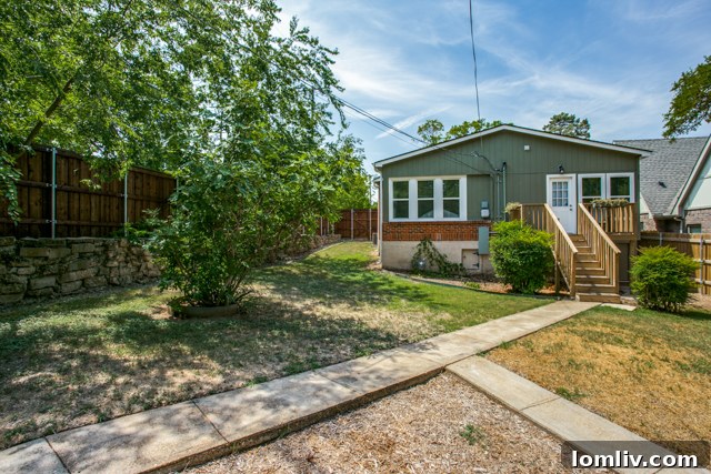 Secure and Private Backyard with New Fence