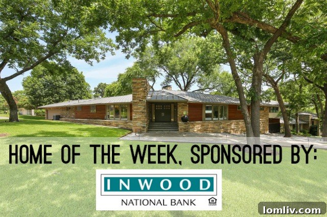 Stunning Janmar Midcentury Modern Home at 7405 Kenshire Lane, Dallas