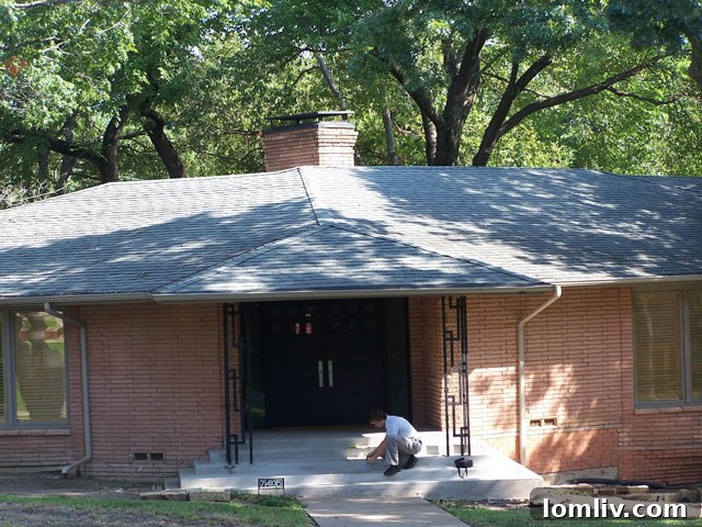 Before Renovation: Exterior of 7405 Kenshire Lane