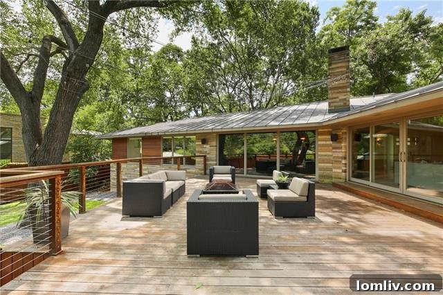 Expansive Backyard Oasis with Manicured Lawns
