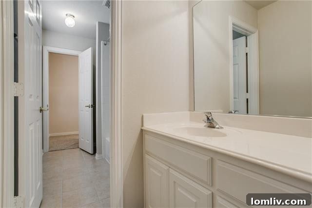 Benton Elm Drive Plano Home Upstairs Bathroom