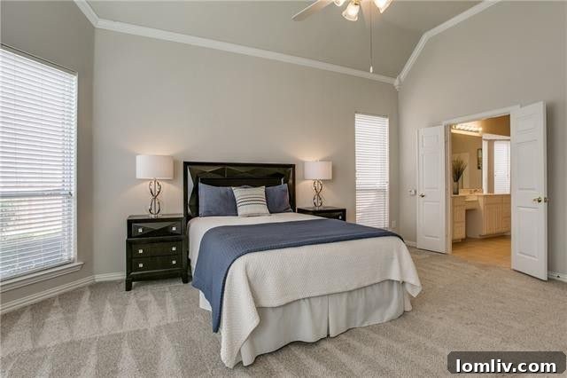 Benton Elm Drive Plano Home Master Bedroom