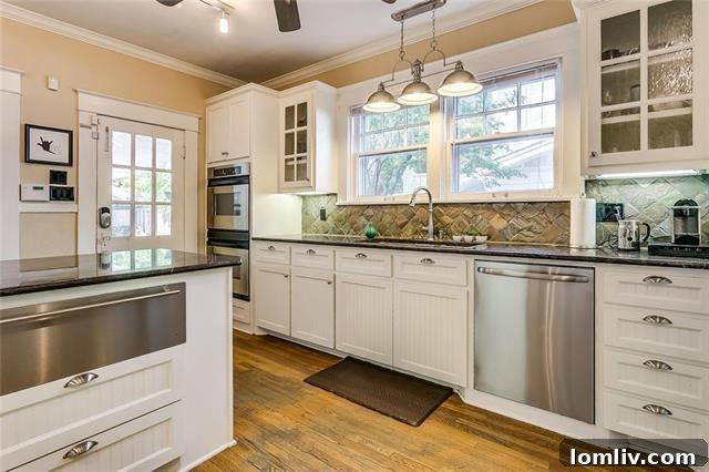 Spacious Dining Room with Glazed Doors
