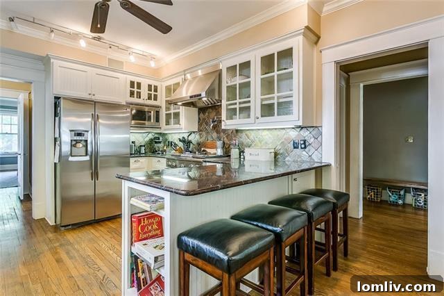 Modern Renovated Kitchen with Stainless Appliances