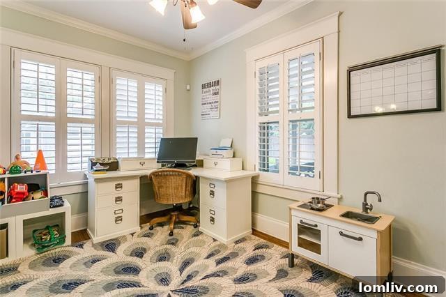 Informal Living Area and Office Space
