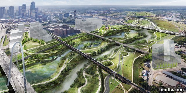 Planned Trinity River Park Dallas