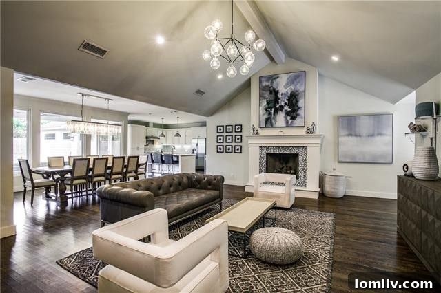 Gourmet kitchen with commercial-style stove and quartz countertops