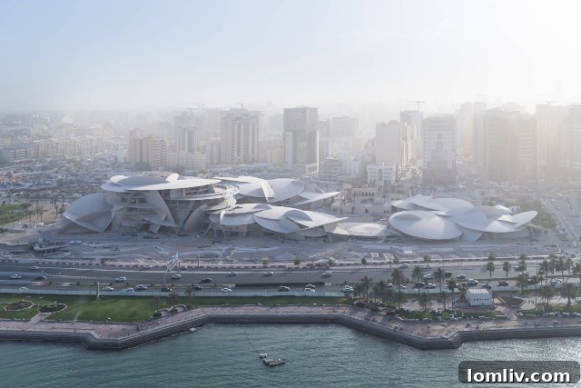 National Museum of Qatar, Doha (Under construction) - Jean Nouvel's intersecting 'desert rose' design