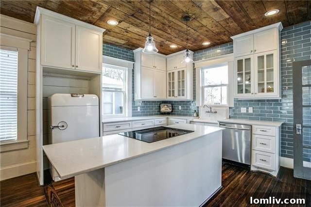 Kitchen with original features at 1401 Kings Hwy