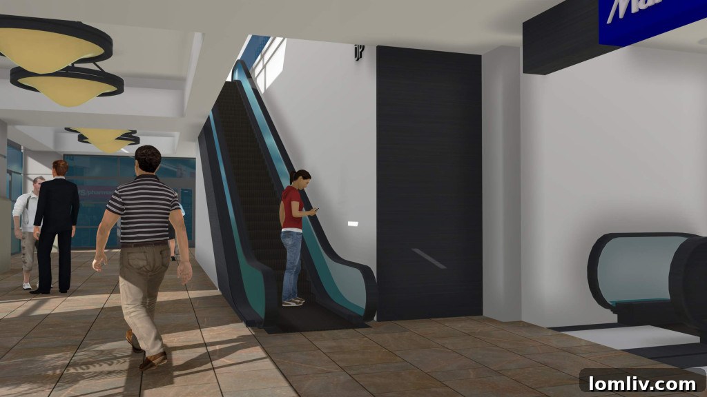 Proposed Skybridge Dallas Preston Center