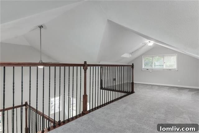 Upstairs Study Nook or Office Space