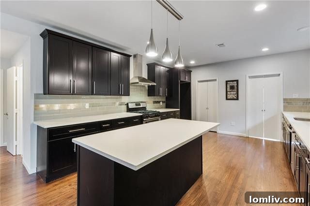Open Concept Living and Dining Area