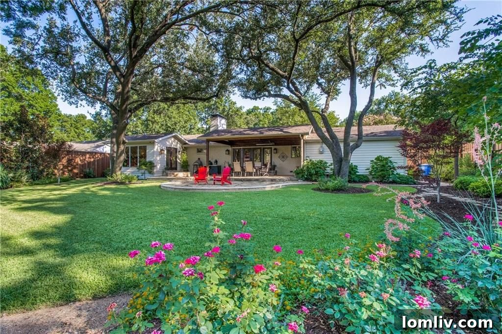 The charming and fully remodeled ranch home at 3738 Martha, Dallas.