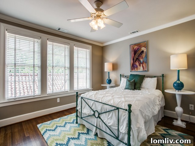 A spacious and brightly lit interior living space