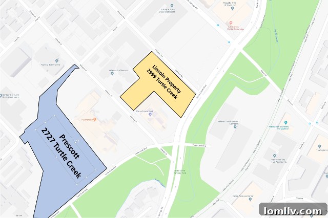 2999 Turtle Creek Development Site Map