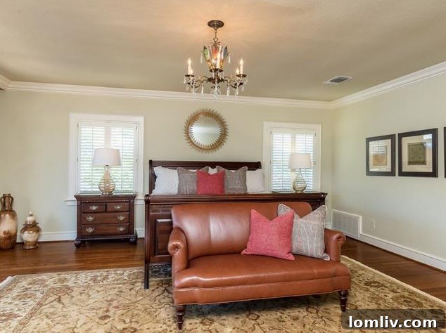Grand Staircase with Vintage Arched Stained Glass Windows